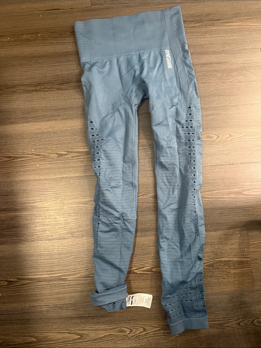 Gymshark Slate Blue Seamless High-Waist Leggings